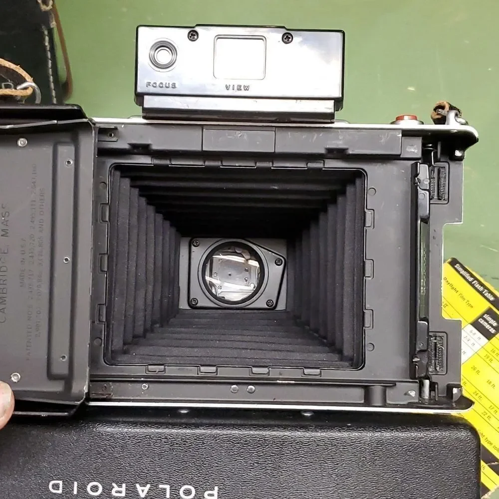 Mid 20th Century Foldable Polaroid Land Automatic Camera Model‎ 100